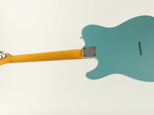 fender 62 telecaster bound rw ot 3D Model