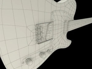 fender 62 telecaster bound rw ot 3D Model