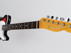 guardabarros 62 telecaster encuadernado rw 3cs Modelo 3D