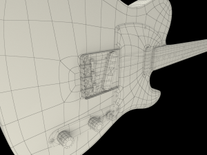 fender 62 telecaster bound rw 3cs Modèle 3D