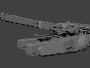 siege tank 3D Model