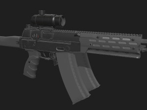 ak-12 Modèle 3D
