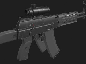 ak-12 Modèle 3D