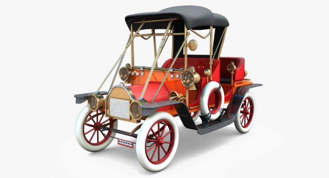 1911 ford Model 3D .c4d .max .obj .3ds .fbx .stl .blend 