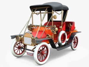 1911 ford 3D Model