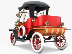 1911 ford Model 3D