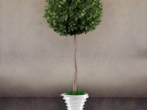 tree vase 3D-Modell