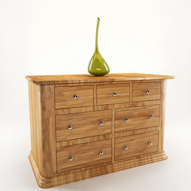 drawer 3D Модель .c4d .max .obj .3ds .fbx .stl .blend 