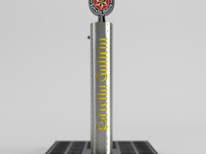 beer tap estrella galicia vrayforc4d Model 3D