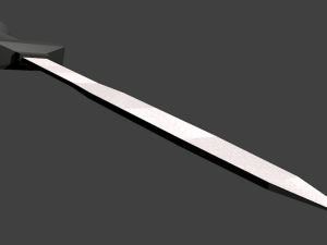 regular sword 3D Model