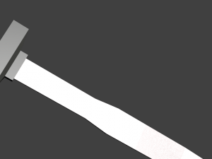 regular sword 3D Model