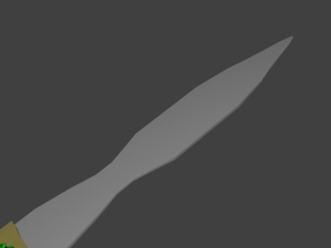 commanders sword 3D Model