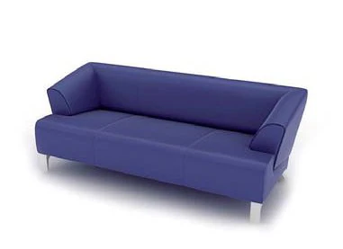 blue sofa 3D Model .c4d .max .obj .3ds .fbx .stl .blend 