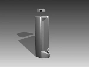 orinatoio alto Modello 3D