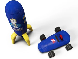 Fallout-Spielzeug 3D Modell