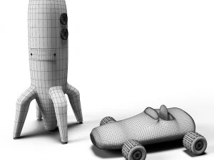 Fallout-Spielzeug 3D Modell