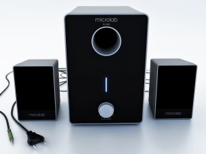 microlab m-666 3D 모델