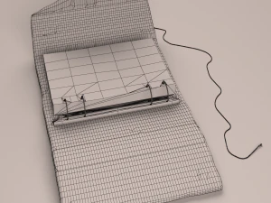 leather notebook 3D Model