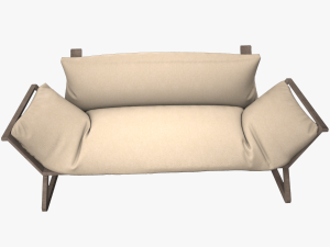 bench sofa Modèle 3D