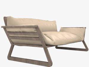 bench sofa Modèle 3D