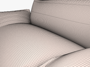 bench sofa Modèle 3D