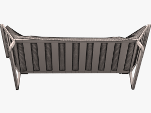 bench sofa Modèle 3D