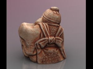 scanned decorative figure Modelo 3D
