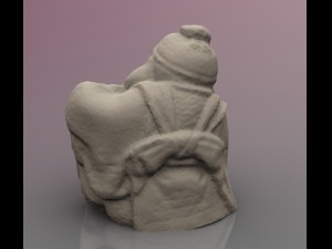 scanned decorative figure Modelo 3D