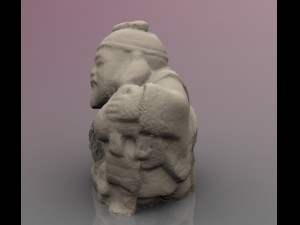 scanned decorative figure Modelo 3D