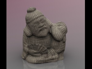scanned decorative figure Modelo 3D