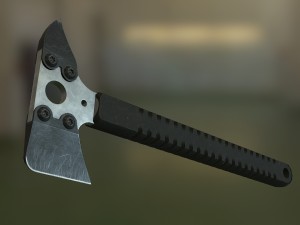 strider cr breacher axe 3D Model