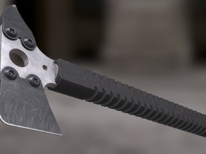 strider cr breacher axe 3D Model