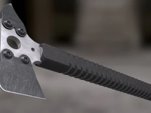 strider cr breacher axe 3D Model