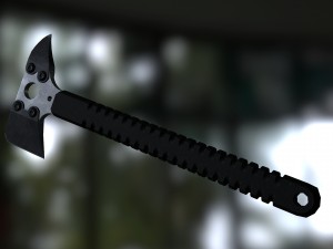 strider cr breacher axe 3D Model
