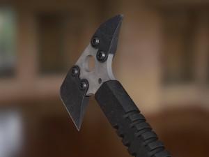strider cr breacher axe 3D Model