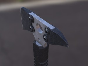 strider cr breacher axe 3D Model