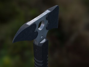 strider cr breacher axe 3D Model