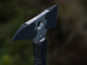 strider cr breacher axe 3D Model