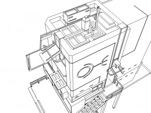 scifi realistic building 3D Model