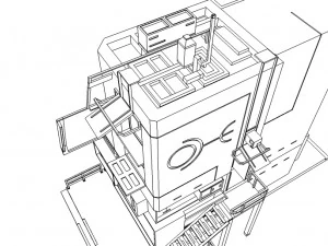 scifi realistic building 3D Model