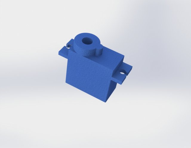 servo 3D Model .c4d .max .obj .3ds .fbx .stl .blend 