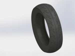 pneomautic motobike 3D Model