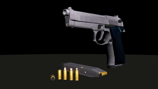 m9 3D 模型 .c4d .max .obj .3ds .fbx .stl .blend 