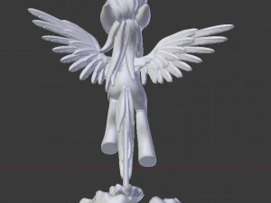 mlp soaring dash print-ready stl 3D Print Model