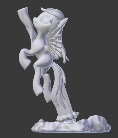 Download mlp soaring dash print-ready stl 3D Model