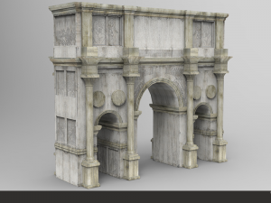 triumph arch 3D Model