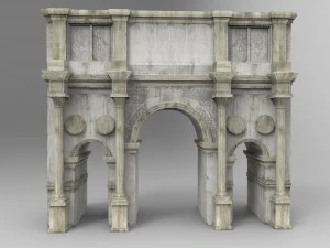 triumph arch 3D Model