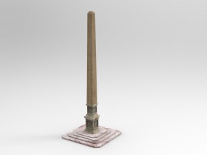 obelisk 3D 모델