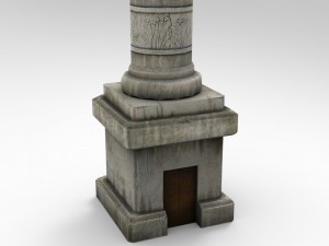 old column 3D Модель