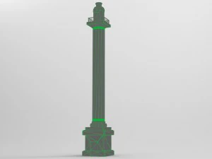 ancienne colonne Modèle 3D